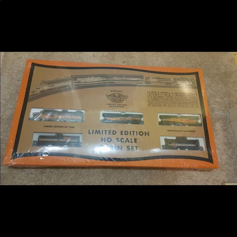 Harley Davidson Train Set